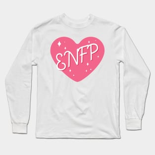 ENFP personality typography Long Sleeve T-Shirt